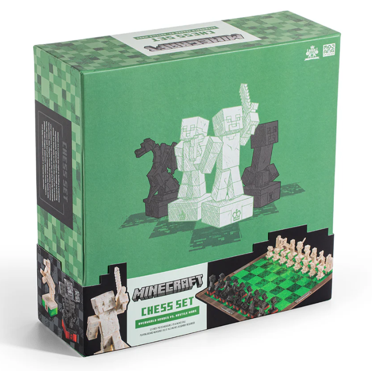 Minecraft Themed Chess Set VIP