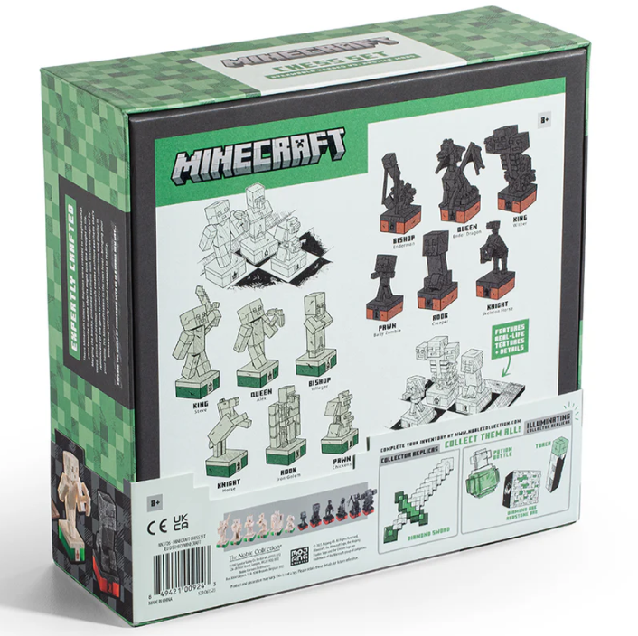 Minecraft Themed Chess Set VIP