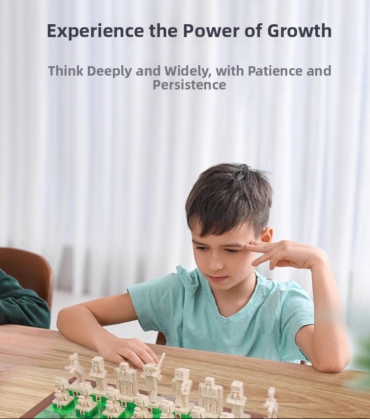 Minecraft Themed Chess Set VIP